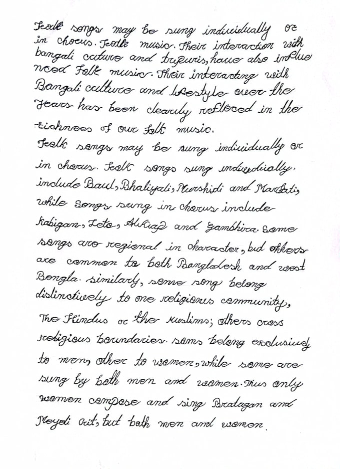 do beautyful english cursive handwriting and study notes