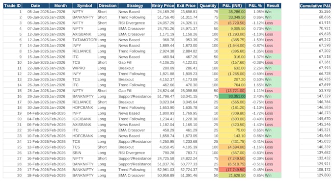 create a trading performance dashboard in power bi and excel