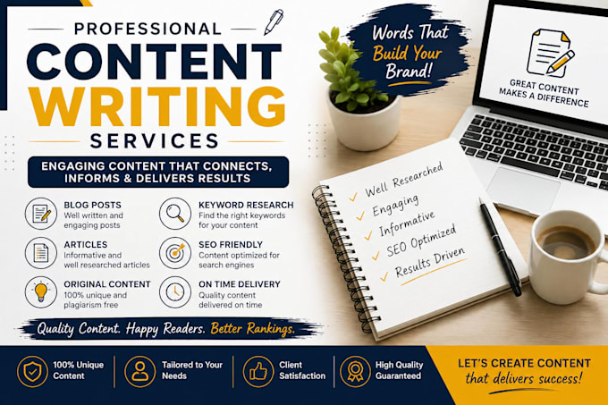 write SEO friendly blog post