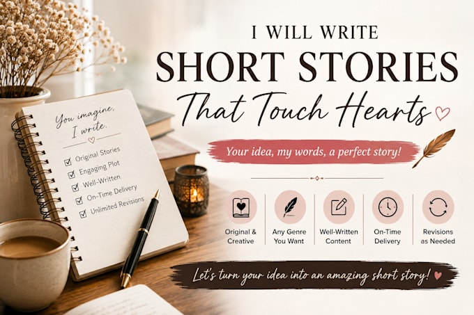 write short stories with creative and original content