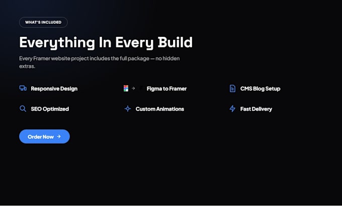 design a responsive multi page website in framer