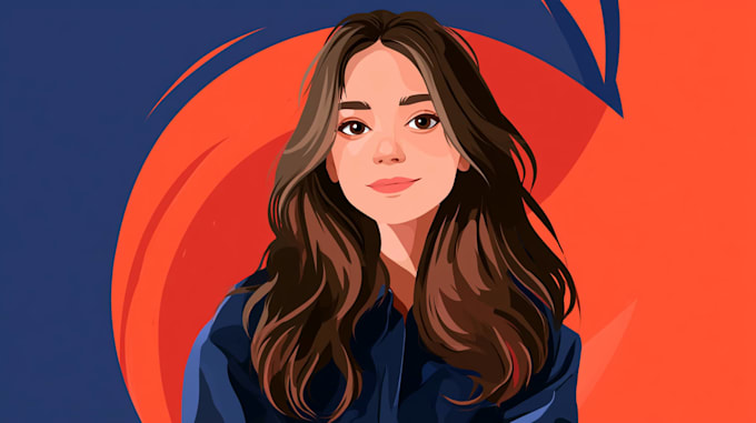 design a professional vector character illustration
