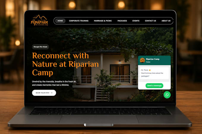 build a wordpress business website