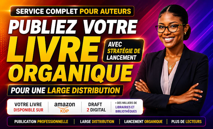publish and brand your book on d2d,amazon and ingramspark for wide distribution