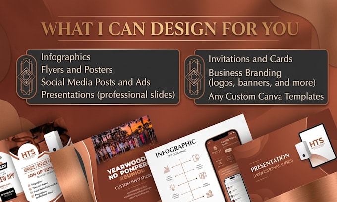 create professional canva graphic designs perfectly