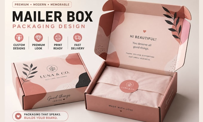 do mailer box design for packaging business