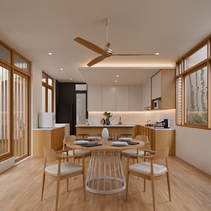 do interior design and rendering