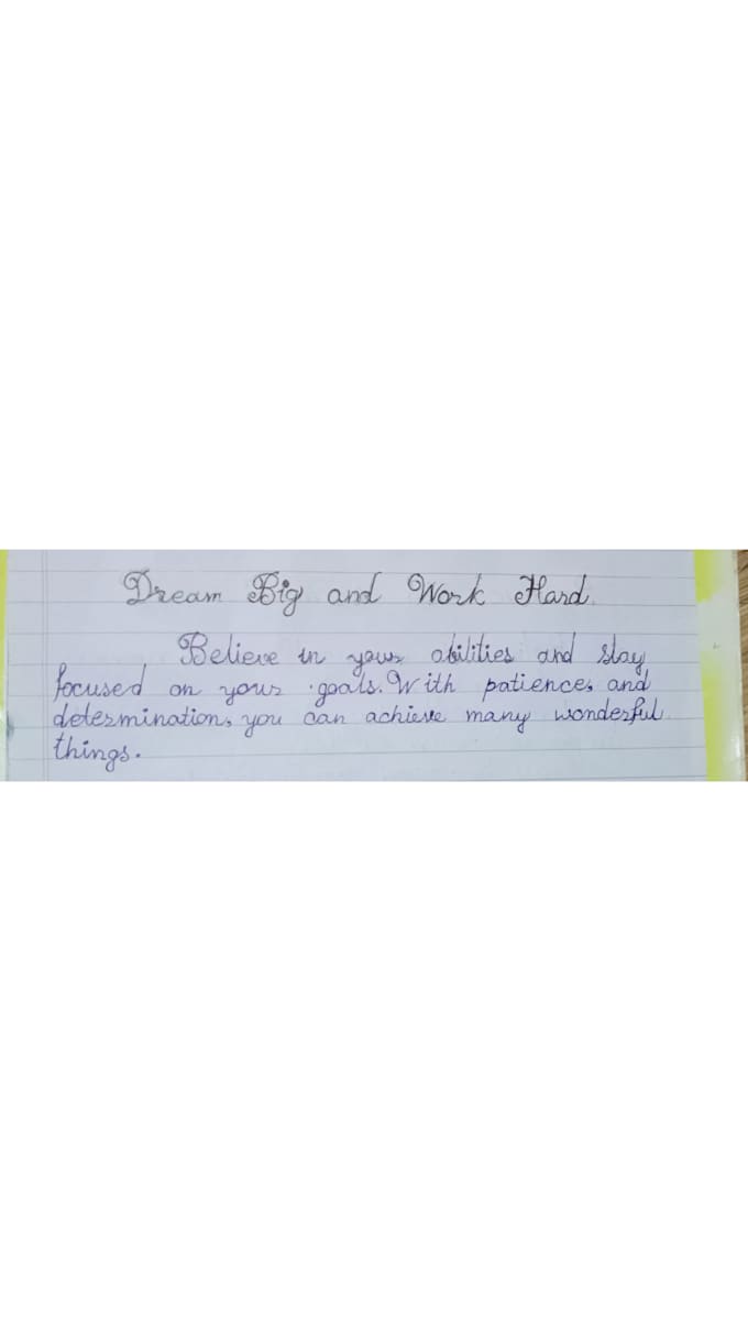 do handwriting, typing and translation services