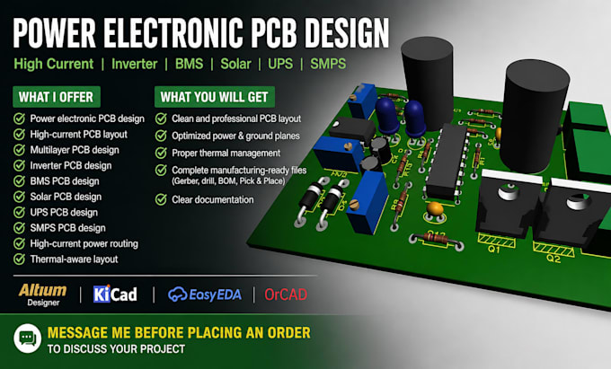 do heavy copper high current multilayer pcb for inverter, bms, solar, ups, smps