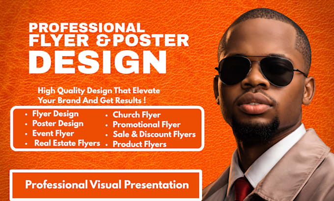 design professional flyers, posters and event graphics