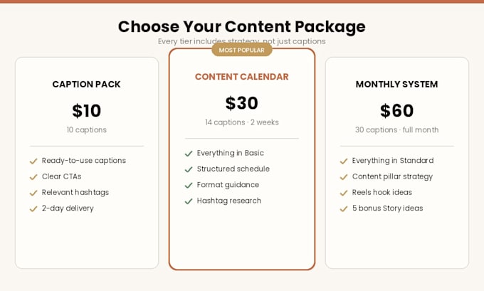 create a strategic instagram caption calendar for your ecommerce brand