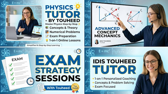teach physics online and explain concepts clearly