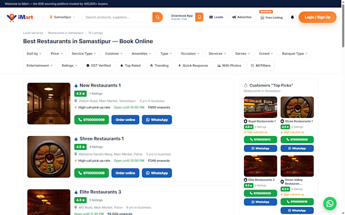 build a custom b2b marketplace or multi vendor ecommerce platform