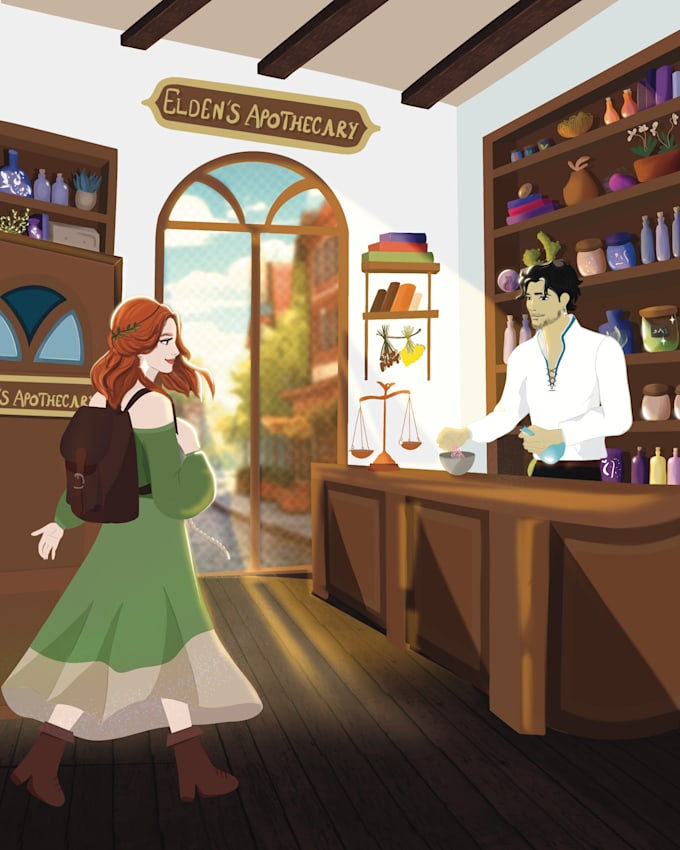 draw scene for you