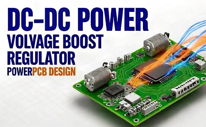 design dc dc converter, power supply and voltage regulator pcb