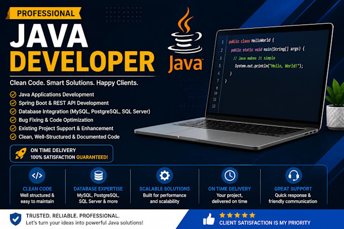 java programming tasks projects oop to web development