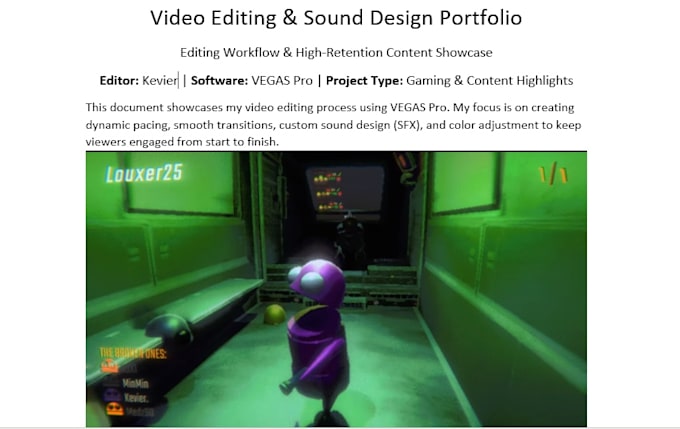 edit engaging gaming videos and youtube highlights