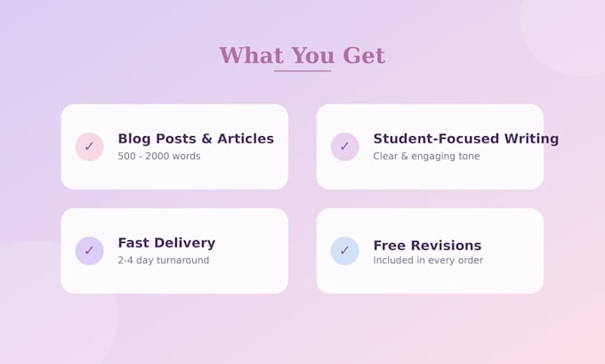 write engaging blogs and articles for students
