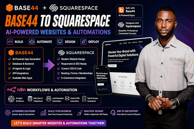 fix lovable, lovable apps, lovable to squarespace, base 44 to squarespace
