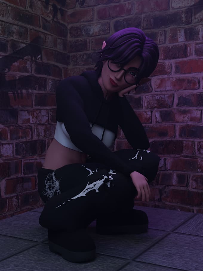 turn your character concept into a stylized 3d model