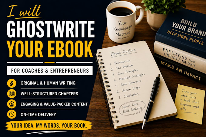 ghostwrite a sample chapter for your ebook
