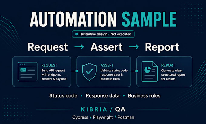 automate web or API tests with playwright cypress or postman