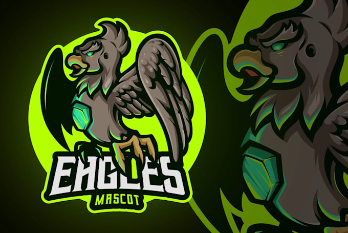 design a unique and modern eagle logo