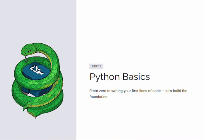 design a professional tech ebook on python, ai prompts,and figma