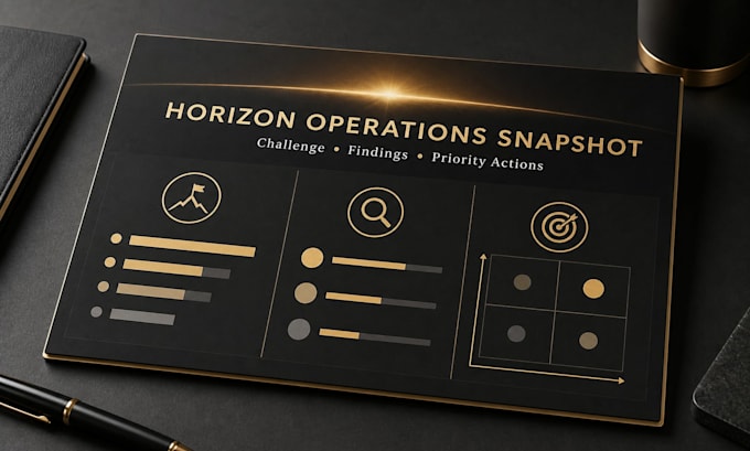 audit your business operations and create a practical action plan