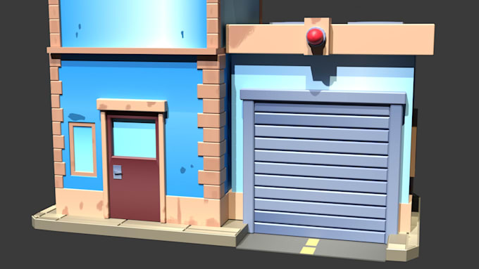 create custom 3d buildings and game ready assets