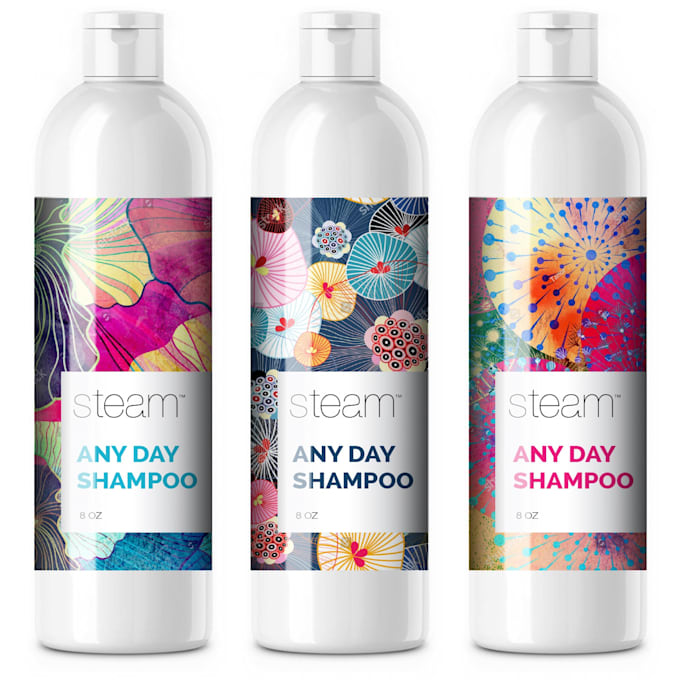 make label designs, supplement labels, and package designs