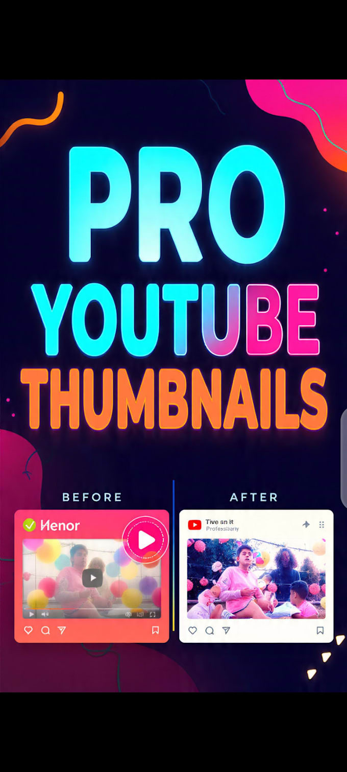 eye catching canva thumbnails and posts for your brand