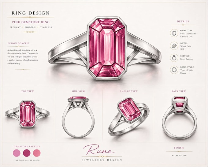 design custom 3d jewelry and create realistic renders