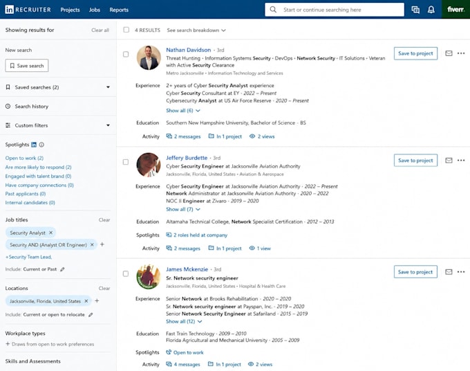 do linkedin based recruiting databases supply