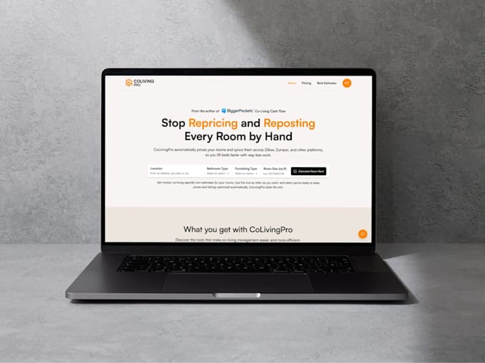 build react website, next js website as react front end developer