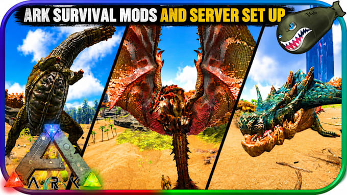 create custom ark survival ascended mods, creatures, maps and game mods