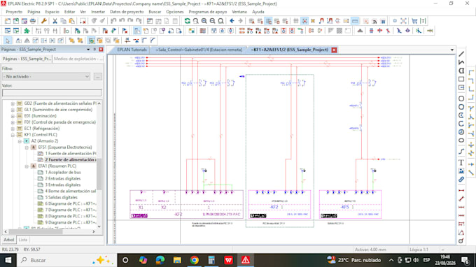 convert dwg PDF to eplan p8 electrical schematics with iec 81346
