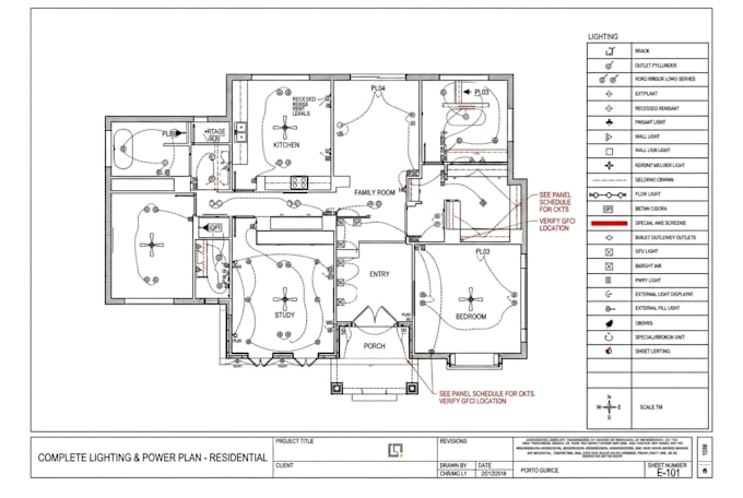 design electrical plans layouts and autocad drawings