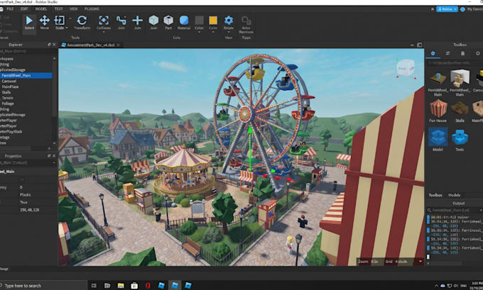 develop roblox game map world building obby tycoon simulator studio lua scripter