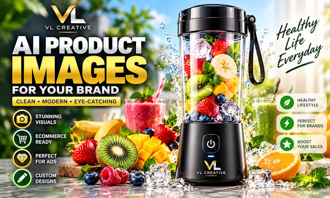 create professional ai product images for advertising