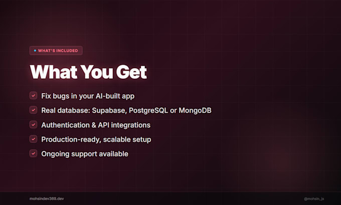 fix and add a real backend to your lovable, replit, or base44 app