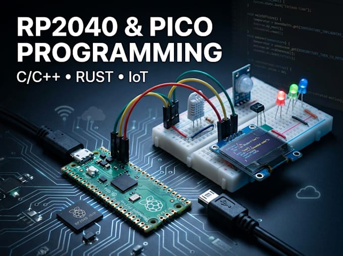 program rp2040, pico, and custom embedded systems