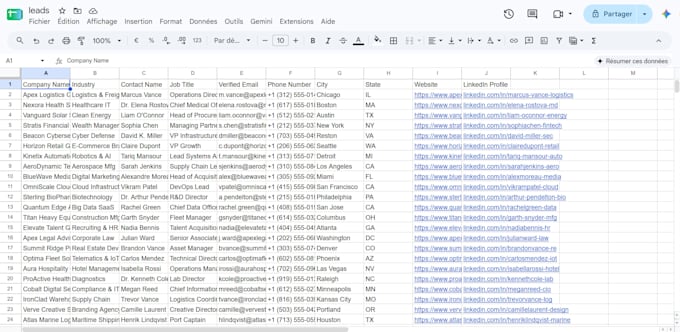 build a python web scraper for b2b lead generation with verified emails