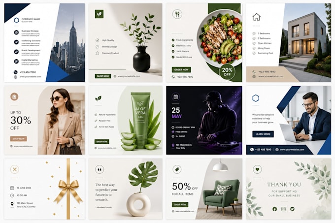 design professional flyers, posters and promotional graph