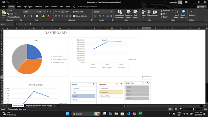 clean, analyze and visualize your excel data