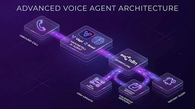 build custom ai voice agents and n8n calling automation
