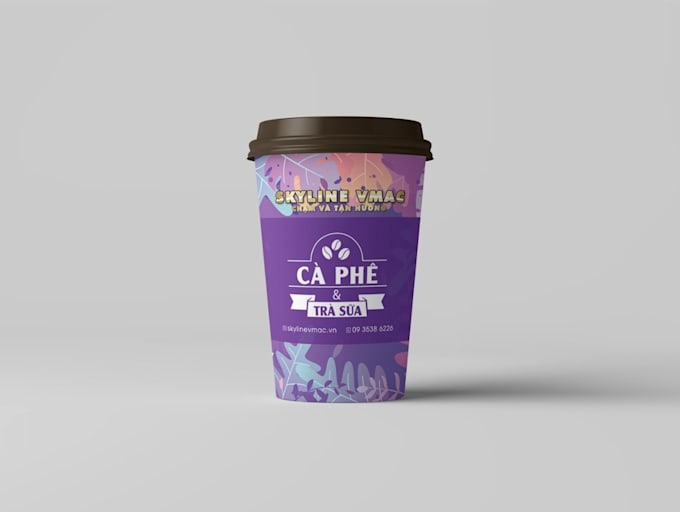 do creative paper cup packaging design