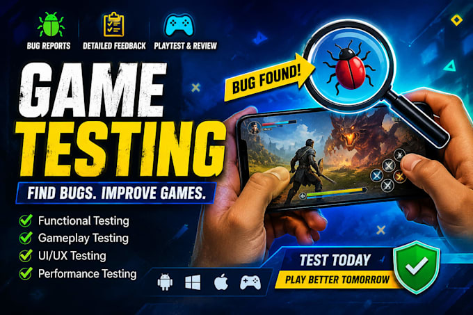 test your PC game and provide detailed gameplay feedback