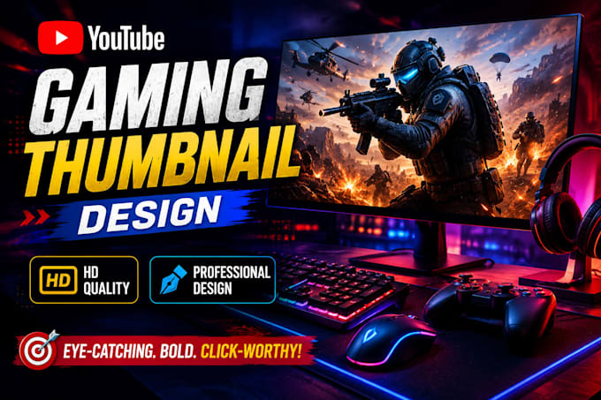 creative and clickable gaming thumbnails