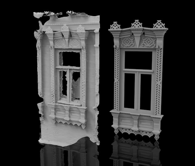 do reverse engineering from 3d scan, stl, and obj